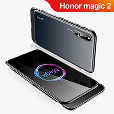Custodia Plastica Rigida Cover Opaca Fronte e Retro 360 Gradi M02 per Huawei Honor Magic 2 Nero