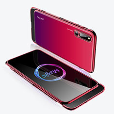 Custodia Plastica Rigida Cover Opaca Fronte e Retro 360 Gradi M02 per Huawei Honor Magic 2 Rosso