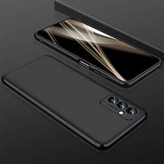 Custodia Plastica Rigida Cover Opaca Fronte e Retro 360 Gradi P01 per Samsung Galaxy F13 4G Nero
