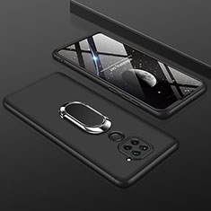 Custodia Plastica Rigida Cover Opaca Fronte e Retro 360 Gradi P01 per Xiaomi Redmi 10X 4G Nero