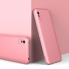 Custodia Plastica Rigida Cover Opaca Fronte e Retro 360 Gradi P01 per Xiaomi Redmi 9A Oro Rosa