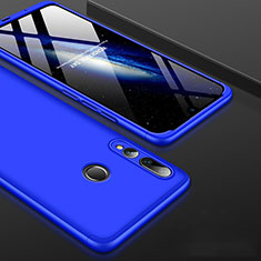 Custodia Plastica Rigida Cover Opaca Fronte e Retro 360 Gradi per Huawei Enjoy 9s Blu