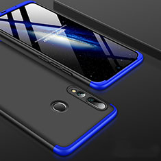 Custodia Plastica Rigida Cover Opaca Fronte e Retro 360 Gradi per Huawei Honor 20 Lite Blu e Nero