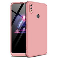 Custodia Plastica Rigida Cover Opaca Fronte e Retro 360 Gradi per Huawei Honor 8X Max Oro Rosa