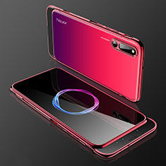 Custodia Plastica Rigida Cover Opaca Fronte e Retro 360 Gradi per Huawei Honor Magic 2 Rosso