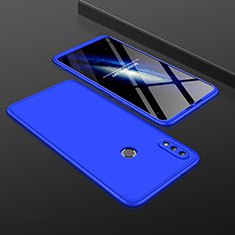 Custodia Plastica Rigida Cover Opaca Fronte e Retro 360 Gradi per Huawei Honor View 10 Lite Blu