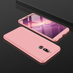 Custodia Plastica Rigida Cover Opaca Fronte e Retro 360 Gradi per Huawei Nova 2i Oro Rosa