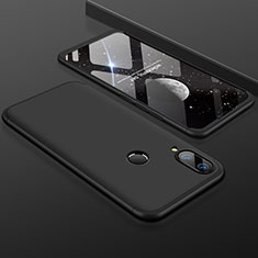 Custodia Plastica Rigida Cover Opaca Fronte e Retro 360 Gradi per Huawei Nova 3i Nero