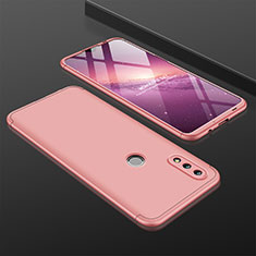 Custodia Plastica Rigida Cover Opaca Fronte e Retro 360 Gradi per Huawei Nova Lite 3 Oro Rosa