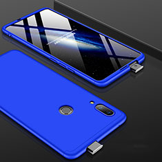 Custodia Plastica Rigida Cover Opaca Fronte e Retro 360 Gradi per Huawei P Smart Z Blu