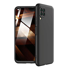 Custodia Plastica Rigida Cover Opaca Fronte e Retro 360 Gradi per Huawei P40 Lite Nero