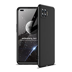 Custodia Plastica Rigida Cover Opaca Fronte e Retro 360 Gradi per Oppo A93 Nero