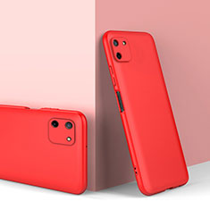 Custodia Plastica Rigida Cover Opaca Fronte e Retro 360 Gradi per Realme C11 Rosso