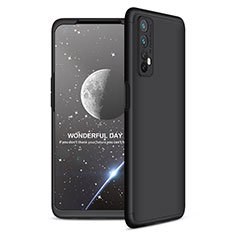 Custodia Plastica Rigida Cover Opaca Fronte e Retro 360 Gradi per Realme Narzo 20 Pro Nero