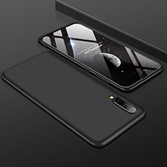 Custodia Plastica Rigida Cover Opaca Fronte e Retro 360 Gradi per Samsung Galaxy A30S Nero