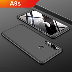 Custodia Plastica Rigida Cover Opaca Fronte e Retro 360 Gradi per Samsung Galaxy A9s Nero