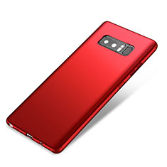 Custodia Plastica Rigida Cover Opaca Fronte e Retro 360 Gradi per Samsung Galaxy Note 8 Rosso