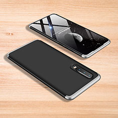 Custodia Plastica Rigida Cover Opaca Fronte e Retro 360 Gradi per Xiaomi Mi 9 Lite Argento