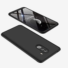 Custodia Plastica Rigida Cover Opaca Fronte e Retro 360 Gradi per Xiaomi Pocophone F1 Nero
