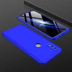 Custodia Plastica Rigida Cover Opaca Fronte e Retro 360 Gradi Q01 per Huawei Honor 10 Lite Blu
