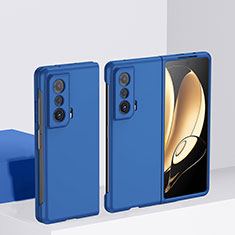 Custodia Plastica Rigida Cover Opaca Fronte e Retro 360 Gradi QH1 per Huawei Honor Magic Vs Ultimate 5G Blu