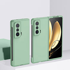 Custodia Plastica Rigida Cover Opaca Fronte e Retro 360 Gradi QH1 per Huawei Honor Magic Vs Ultimate 5G Verde Pastello