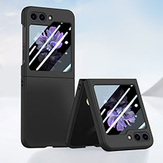 Custodia Plastica Rigida Cover Opaca Fronte e Retro 360 Gradi SD1 per Samsung Galaxy Z Flip5 5G Nero