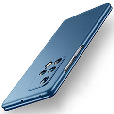Custodia Plastica Rigida Cover Opaca Fronte e Retro 360 Gradi YK1 per Huawei Mate X2 Blu