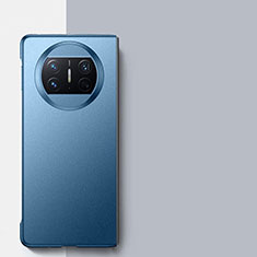 Custodia Plastica Rigida Cover Opaca Fronte e Retro 360 Gradi YK1 per Huawei Mate X3 Blu