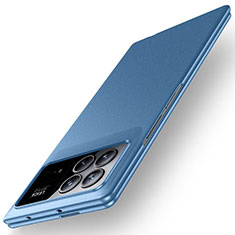 Custodia Plastica Rigida Cover Opaca Fronte e Retro 360 Gradi YK1 per Xiaomi Mix Fold 3 5G Blu