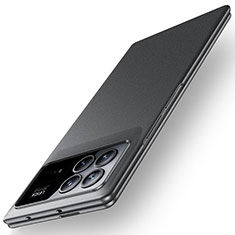Custodia Plastica Rigida Cover Opaca Fronte e Retro 360 Gradi YK1 per Xiaomi Mix Fold 3 5G Nero