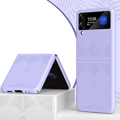 Custodia Plastica Rigida Cover Opaca H04 per Samsung Galaxy Z Flip3 5G Viola