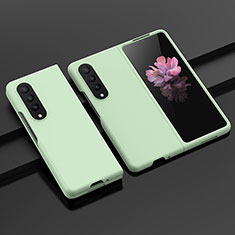 Custodia Plastica Rigida Cover Opaca H04 per Samsung Galaxy Z Fold4 5G Verde Pastello