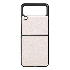 Custodia Plastica Rigida Cover Opaca H07 per Samsung Galaxy Z Flip3 5G Bianco