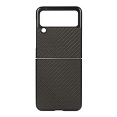 Custodia Plastica Rigida Cover Opaca H08 per Samsung Galaxy Z Flip3 5G Nero