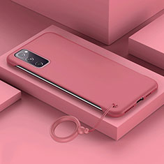 Custodia Plastica Rigida Cover Opaca JS1 per Samsung Galaxy S20 FE (2022) 5G Rosso