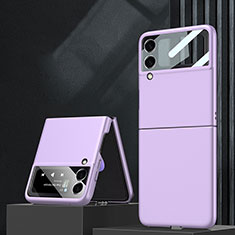 Custodia Plastica Rigida Cover Opaca L02 per Samsung Galaxy Z Flip3 5G Viola