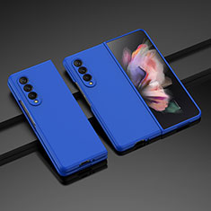 Custodia Plastica Rigida Cover Opaca L05 per Samsung Galaxy Z Fold3 5G Blu