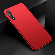 Custodia Plastica Rigida Cover Opaca M01 per Huawei Enjoy 10S Rosso