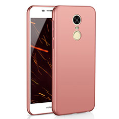 Custodia Plastica Rigida Cover Opaca M01 per Huawei Enjoy 6S Oro Rosa