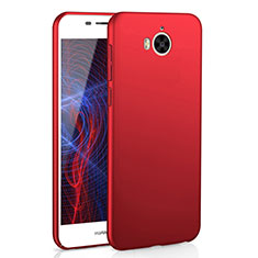 Custodia Plastica Rigida Cover Opaca M01 per Huawei Honor Play 6 Rosso