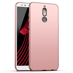 Custodia Plastica Rigida Cover Opaca M01 per Huawei Mate 10 Lite Oro Rosa