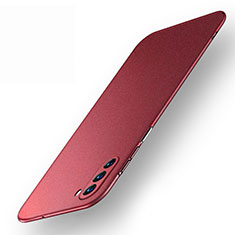 Custodia Plastica Rigida Cover Opaca M01 per Huawei Mate 40 Lite 5G Rosso Rosa