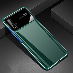 Custodia Plastica Rigida Cover Opaca M01 per Huawei Nova 5T Verde