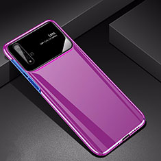 Custodia Plastica Rigida Cover Opaca M01 per Huawei Nova 5T Viola