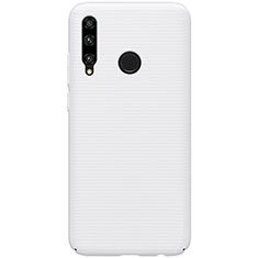 Custodia Plastica Rigida Cover Opaca M01 per Huawei P Smart+ Plus (2019) Bianco