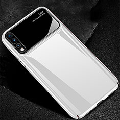 Custodia Plastica Rigida Cover Opaca M01 per Huawei P20 Pro Bianco