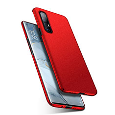 Custodia Plastica Rigida Cover Opaca M01 per Oppo Find X2 Neo Rosso