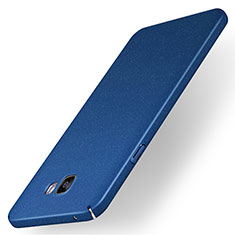 Custodia Plastica Rigida Cover Opaca M01 per Samsung Galaxy A7 (2016) A7100 Blu