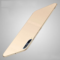 Custodia Plastica Rigida Cover Opaca M01 per Samsung Galaxy A70 Oro